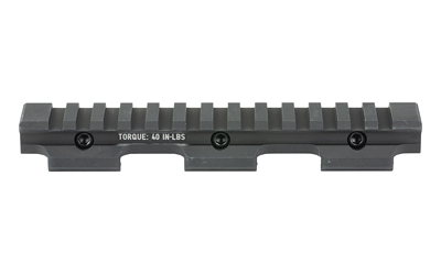 Bravo Company A/T 525-13 Optic Riser, Fits Picatinny, 5.75" Long, 0.525" Height, Anodized Finish, Black — photo 3