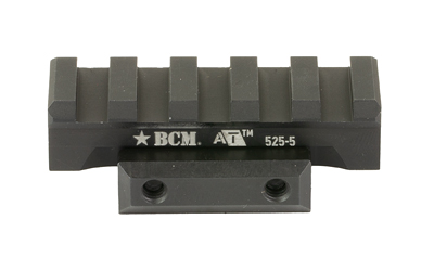Bravo Company A/T 525-5 Optic Riser, Fits Picatinny, 2.125" Long, 0.525" Height, Anodized Finish, Black — photo 3