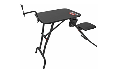 Birchwood Casey Ultra Steady Shooting Bench, Adjustable Rubber Coated Gun Rest, Folds Up for Easy Transport/Storage, Rated for 300lbs, Black — photo 2