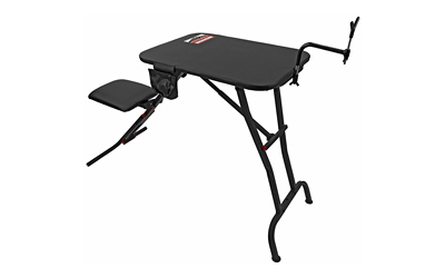 Birchwood Casey Ultra Steady Shooting Bench, Adjustable Rubber Coated Gun Rest, Folds Up for Easy Transport/Storage, Rated for 300lbs, Black — photo 3