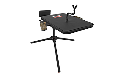 Birchwood Casey Xtreme Shooting Bench, Seat and Top Swivel Together or Independently 360 Degrees, 2 Shell Gear Pockets — photo 4