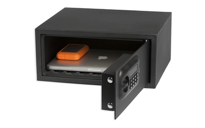 Bulldog Cases Pistol Vault, 17"X15"X8", Digital Lock, Standard Digital Lap Top Style Safe, Black — photo 2