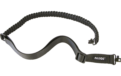Bulldog Cases Paracord Rifle Sling, Deluxe Locking Swivels, Poly Oxford Nylon, Black