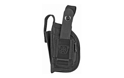 Bulldog Cases Extreme, Belt Holster, Black, Compact Auto With Laser, Nylon — photo 2