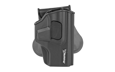 Bulldog Cases Rapid Release Paddle Holster, Right Hand, Fits SigP320 Series, Black Polymer