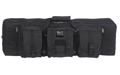 Bulldog Cases Deluxe Double Rifle, Rifle Case, 36", Nylon, Black