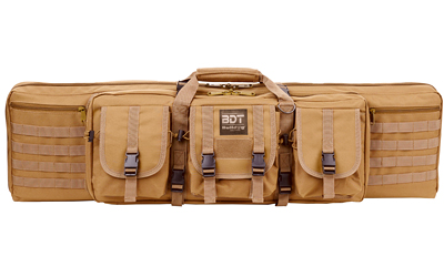 Bulldog Cases Deluxe Double Rifle, Rifle Case, 42", Nylon, Tan