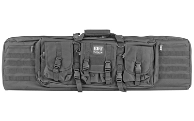 Bulldog Cases Tactical, Double Rifle Case, Black, Nylon, 43"