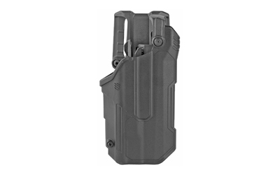 BLACKHAWK T-Series L3D, Duty Holster, Right Hand, Black Finish, Fits Sig P320/P250 With TLR1/TLR2, Includes Jacket Slot Belt Loop