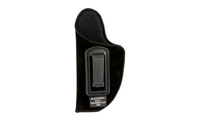 BLACKHAWK Inside the Pant Holster, Size 1, Fits Medium Automatic Pistol With 3-4" Barrel, Left Hand, Black