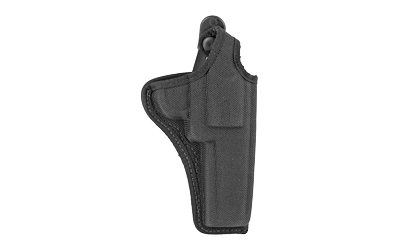 Bianchi Model #7001 AccuMold Holster, Fits Medium/Large Revolver With 4" Barrel, With Thumb-Snap, Right Hand, Black