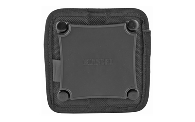 Bianchi Model 7922 AccuMold Triple Threat II Double Magazine Pouch, Fits Browning Hi-Power, Nylon, Black Finish — photo 2