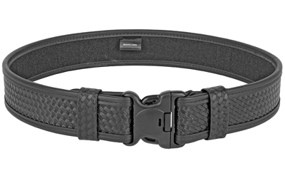 Bianchi Model 7950 Duty Belt, 2.25", Size 34-40", Medium, Basket Weave Duraskin, Black Finish