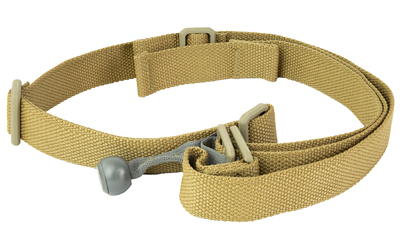 Blue Force Gear GMT "Give Me Tail", 2-Point Combat Sling, 1.25" Webbing, Snag Free Lock Release Tab, TEX 70 Bonded Nylon Thread, Coyote Brown