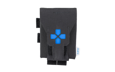 Blue Force Gear Nano ES V2, Micro Trauma Kit NOW!, Medical Pouch, Empty, Black, Helium Whisper Attachment