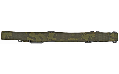Blue Force Gear Vickers 221 Sling, 2-To-1 Point Sling, Multicam Black, RED Swivel, Molded Acetal Adjuster — photo 2