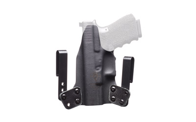 BlackPoint Tactical Mini Wing IWB Holster, Fits Glock 19/23/32, Right Hand, Black Kydex, 15 Degree Cant — photo 2
