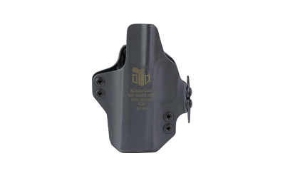 BlackPoint Tactical Dual Point Inside Waistband Holster, Fits Sig P365 AXG Legion, Black Kydex & Leather, 1.75" Metal Strut Loop — photo 2