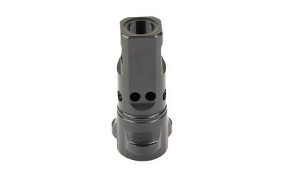 Breek Arms Echo Single-Port Breek-LOK 3QD, Breek-LOK 3QD Compatible Muzzle Devices, Brake, 30 Caliber, 5/8X24, Matte Finish, Black
