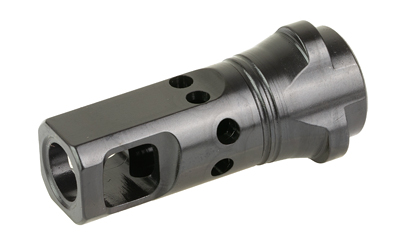 Breek Arms Echo Single-Port Breek-LOK 3QD, Breek-LOK 3QD Compatible Muzzle Devices, Brake, 9MM, 1/2X28 Thread Pitch, Matte Finish, Black — photo 3