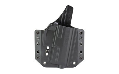Bravo Concealment BCA, OWB Concealment Holster, 1.5" Belt Loops, Fits HK VP9SK, Right Hand, Black, Polymer