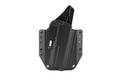 Bravo Concealment BCA, OWB Concealment Holster, 1.5" Belt Loops, Fits Sig Sauer P320 Full Size, Right Hand, Black, Polymer