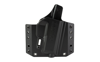 Bravo Concealment BCA, OWB Concealment Holster, 1.5" Belt Loops, Fits Sig Sauer P365, Right Hand, Black, Polymer