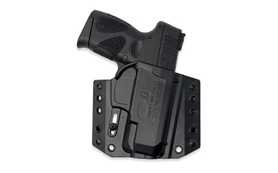 Bravo Concealment BCA 3.0, OWB Concealment Holster, 1.5" Belt Loops, Fits Taurus G2c, Right Hand, Polymer Construction, Black