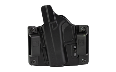 Bravo Concealment BCA, OWB Concealment Holster, 1.5" Belt Loops, Fits Glock 42, Matte Finish, Black, Polymer Construction, Right Hand — photo 2
