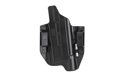 Bravo Concealment BCA Light Bearing, OWB Concealment Holster, 1.5" Belt Loops, Fits Glock 19/19X/23/32/45 w/SureFire X300, Right Hand, Black — photo 2