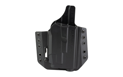 Bravo Concealment BCA Light Bearing, OWB Concealment Holster, 1.5" Belt Loops, Fits Glock 19/19X/23/32/45 w/Streamlight TLR-7, Right Hand, Black
