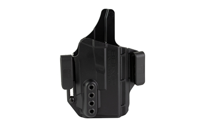 Bravo Concealment Torsion, IWB Concealment Holster, Waistband Clips, Fits Glock 19/19X/23/32/45 w/Streamlight TLR-7, Right Hand, Black, Polymer