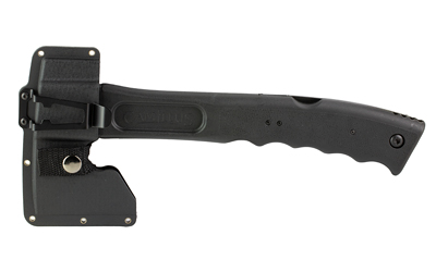 Camillus Camtrax, 3 in 1, Axe/Hammer/Saw, Matte Finish, Black, 12" Overall Length, 7" Saw Blade, Fiberglass Reinforced Nylon Handle — photo 3