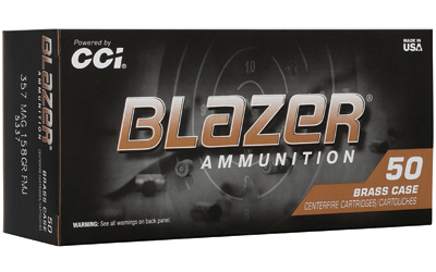 CCI Ammunition Blazer, 357 Magnum, 158 Grain, Full Metal Jacket, 50 Round Box — photo 2