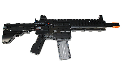 Caliber Gourmet Building Blocks Machine Gun Toy, Multi Color — photo 2