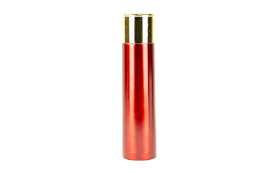 Caliber Gourmet Shotgun Shell Red Thermos Bottle, 1 Liter, 13" Tall, Insulated