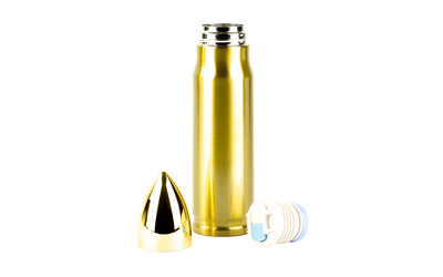 Caliber Gourmet Bullet Thermos Bottle, Gold — photo 2