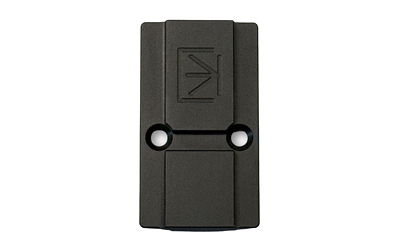 Calculated Kinetics DOGTAG Optic Plate, For Aimpoint ACRO P2, Fits GLOCK Gen 6, Anodized Finish, Black