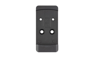 Calculated Kinetics DOGTAG Optic Plate, For Full Size Holosun EPS, Fits GLOCK MOS (Does Not Fit 43X/48), Anodized Finish, Black