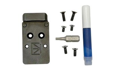 Calculated Kinetics Adapter Plate, RMR Footprint, Fits GLOCK M.O.S. (Not 43X), Anodized Finish, Black — photo 2