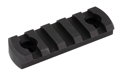 CMC Triggers M-Lok Picatinny Rail, 5 Slot, Fits M-LOK Rail, 2.5" Long, Anodized Finish, Black
