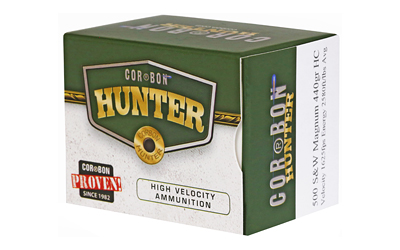 Corbon Ammo Hunting, 500 S&W, 440 Grain, Hard Cast, 12 Round Box — photo 3