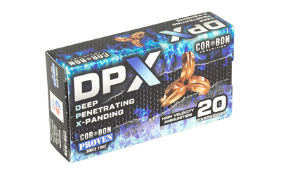 Corbon Ammo Deep Penetrating X bullet, Subsonic, 300 Blackout, 200 Grain, Expanding Solid Copper Hollow Point, Box of 20 Rounds — photo 2