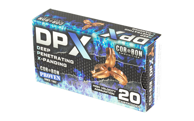 Corbon Ammo Deep Penetrating X bullet, Subsonic, 300 Blackout, 200 Grain, Expanding Solid Copper Hollow Point, Box of 20 Rounds — photo 3