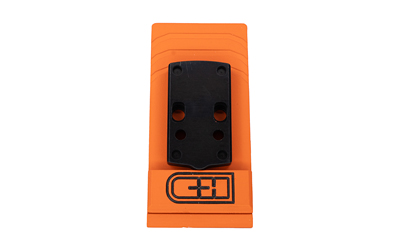 C&H Precision V4, Optic Mounting Plate, Fits Glock 43x/48 MOS to Trijicon RMRcc, Anodized Finish, Black, Includes Mounting Hardware — photo 2