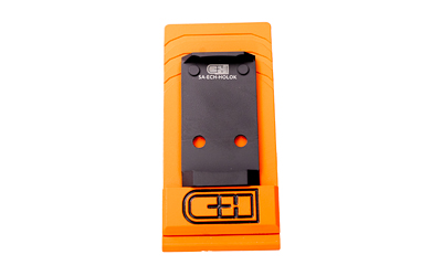 C&H Precision V4, Optic Mounting Plate, For Echelon to Holosun 407K/507K and C&H EDC, Anodized Finish, Black — photo 2