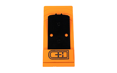 C&H Precision V4, Optic Mounting Plate, For Sig Sauer P320RX Series/Pro Series/AXG Scorpion with Delta Point Pro Cut to Trijicon SRO/RMR — photo 2