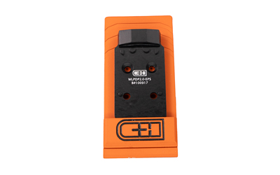 C&H Precision V4, Optic Mounting Plate, Fits Walther PDP 2.0 to Holosun EPS/EPS Carry, Anodized Finish, Black