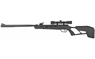 Crosman Mag Fire Rifle, Air Rifle, 22 Caliber, 975 Feet Per Second, 15" Barrel, Black, Synthetic Stock, 10Rd