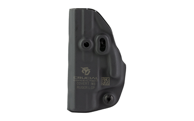 Crucial Concealment Covert IWB, Inside Waistband Holster, Ambidextrous, Kydex, Black, Fits Ruger LCP/LCP II — photo 2